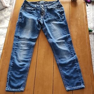 Classic Blue Women's Jeans Wallflower